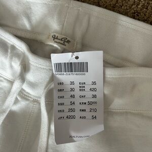 Brandy Melville Soft White Sweatpants